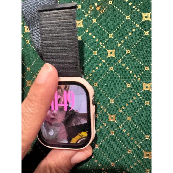 Apple Watch Series 10 46mm Black with Sports Loop - Picture 5 of 6